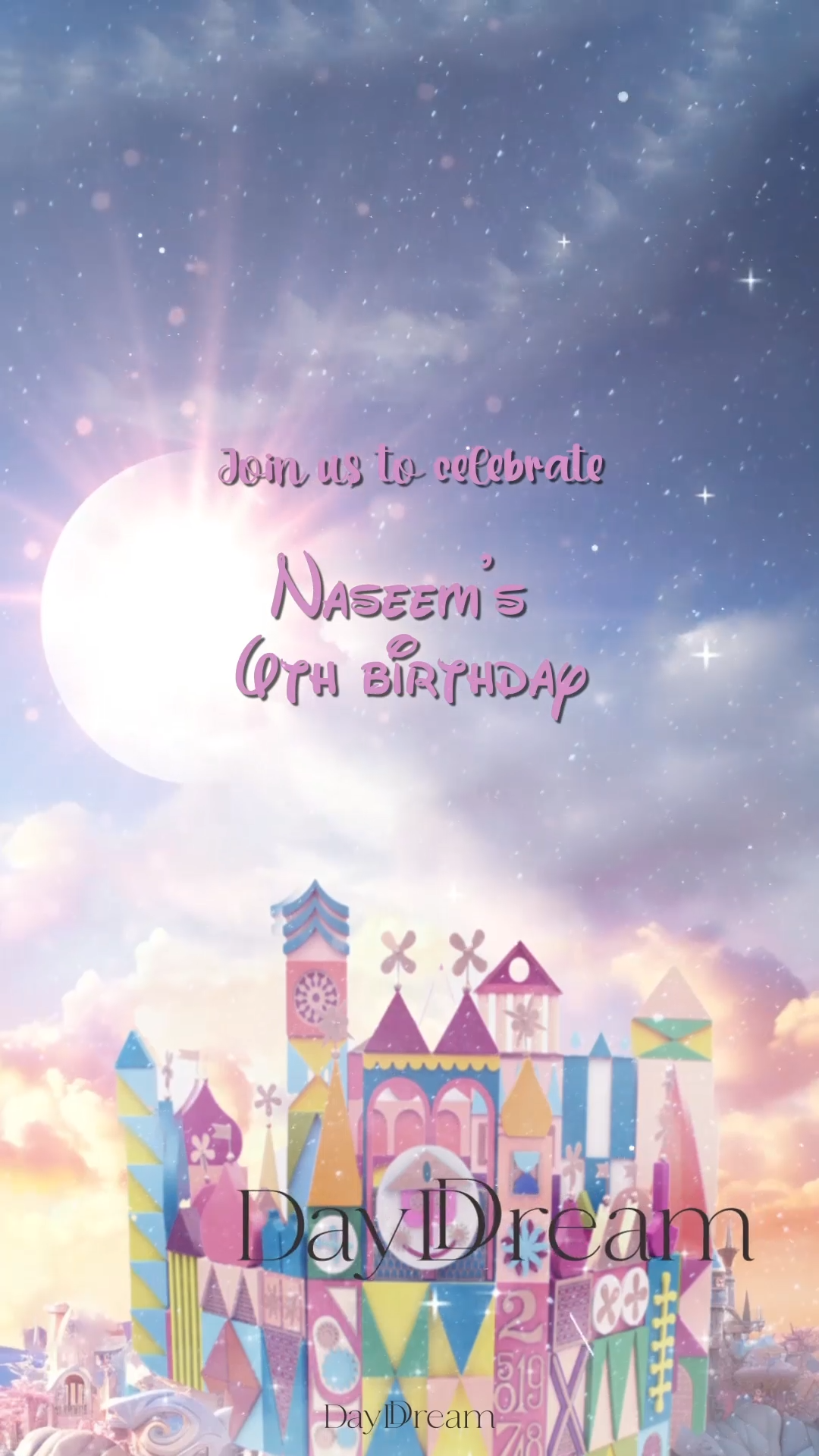 Pastel Birthday Kingdom